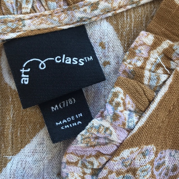 NWT Girls Bubble Sleeve Dress - Picture 5 of 6